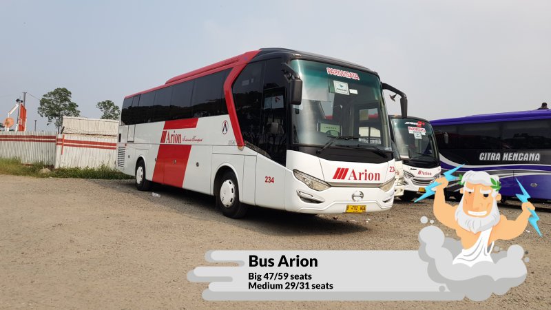 Arion: Solusi Terpercaya untuk Sewa Bus Pariwisata Anda